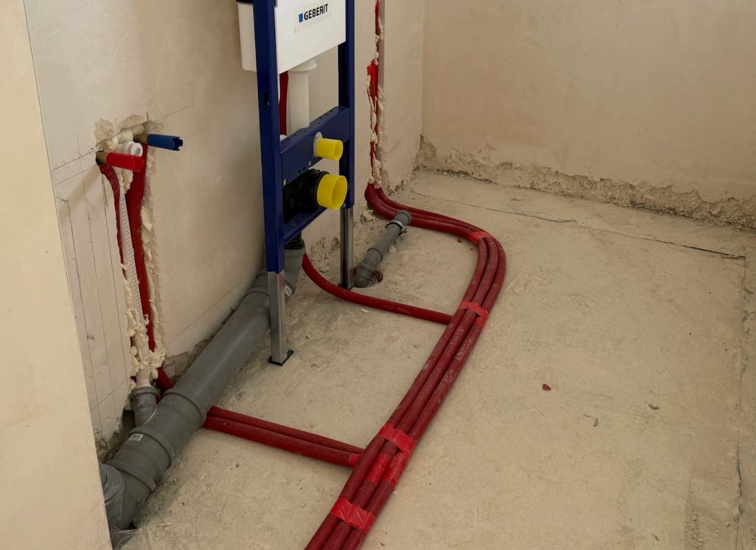 Tradycyjna instalacja wodna (trójnikowa)